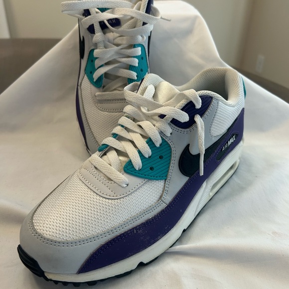 NIKE AIR MAX 90 “PHANTOM/NEUTRAL OLIVE" Men 9 / Women 10.5 PreOwned - Good - Picture 4 of 6